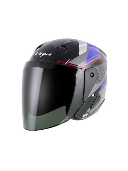 VEGA Unisex Lark Legend
                    ISI Certified Lightweight Open Face Helmet