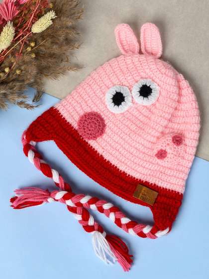 FUNKRAFTS Girls
                      Woollen Beanie