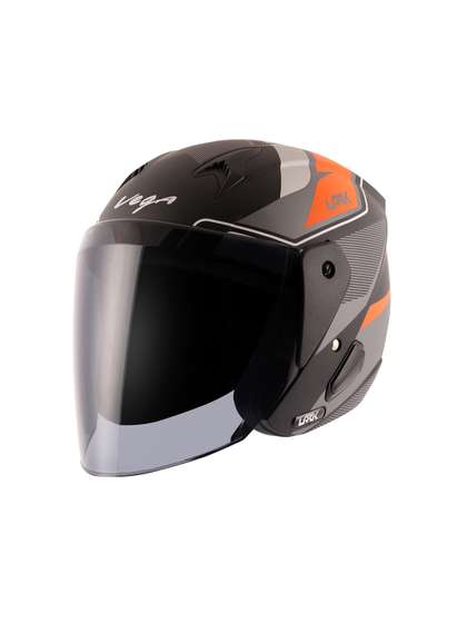 VEGA Unisex Lark Legend
                    ISI Certified Lightweight Open Face Helmet