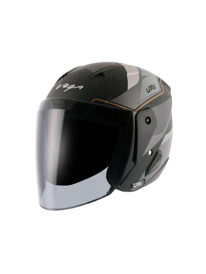 VEGA Unisex Lark Legend
                    ISI Certified Lightweight Open Face Helmet