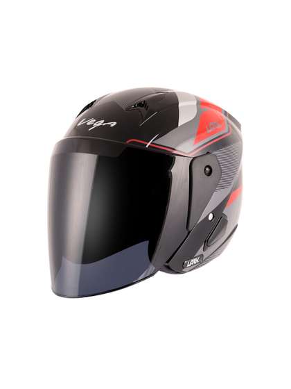 VEGA Unisex Lark Legend
                    ISI Certified Lightweight Open Face Helmet