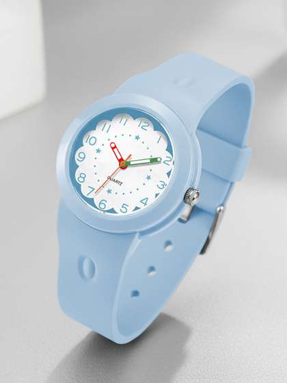 Time Up Kids Printed
                      Dial Water-Resistant Analogue Watch BTR-8833-5
