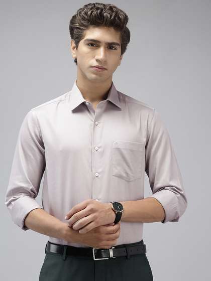 Arrow Manhattan
                          Slim Fit Textured Pure Cotton Formal Shirt