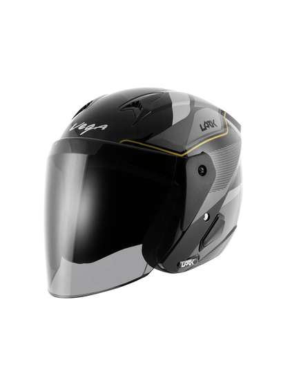 VEGA Unisex Lark Legend
                    ISI Certified Lightweight Open Face Helmet