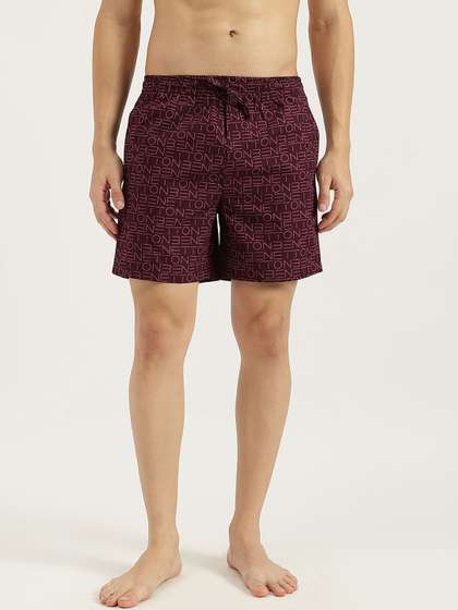 United Colors of
                        Benetton Men Printed Pure Cotton Mid-Rise
                        Breathable Boxers