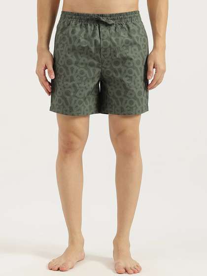 United Colors of
                        Benetton Printed Pure Cotton Mid-Rise Breathable
                        Boxers