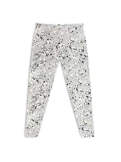 CHILINS Girls Printed
                      Ankle-Length Leggings