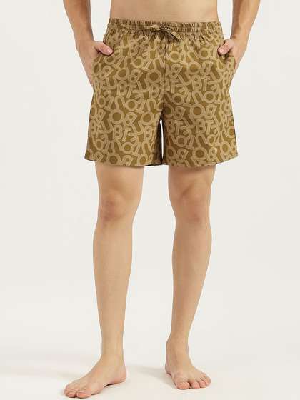 United Colors of
                          Benetton Printed Pure Cotton Mid-Rise
                          Breathable Boxers