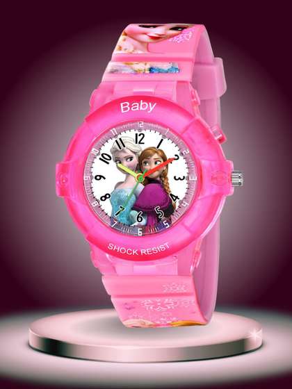 PAPIO Kids Dial &
                    Straps Analogue LED Backlight Watch KD-107