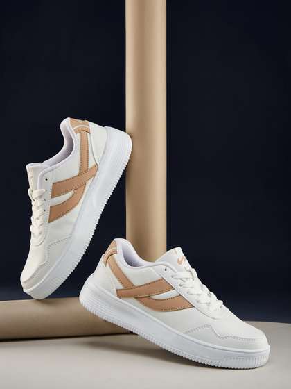 Campus Women OGL-13
                        Colourblocked PU Sneakers