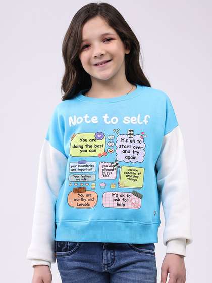Monte Carlo Girls
                    Typography Printed Round Neck Full Sleeve
                    Sweatshirt