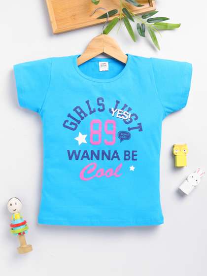 Here&Now X Game
                      Begins Girls Graphic Printed T-shirt
