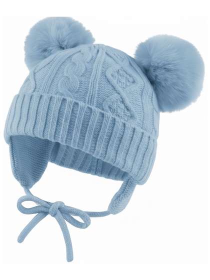 Infispace Kids Self
                    Design Woollen Beanie