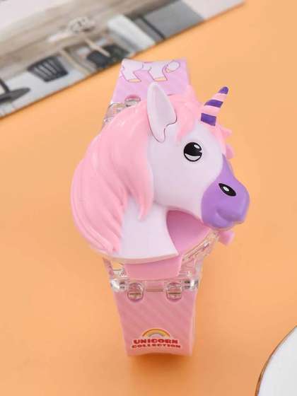 Shocknshop Girls
                      Printed Dial & Silicon Straps Digital Multi
                      Function Watch WCH349 Unicorn
