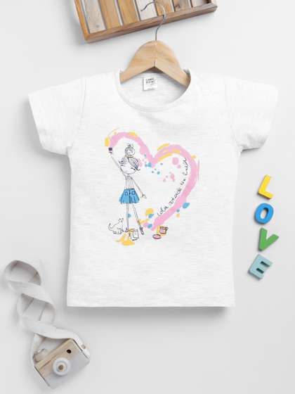 Here&Now X Game
                    Begins Girls Graphic Printed T-shirt