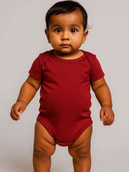 YK Boys Pack Of 3 Cotton
                    Solid Romper