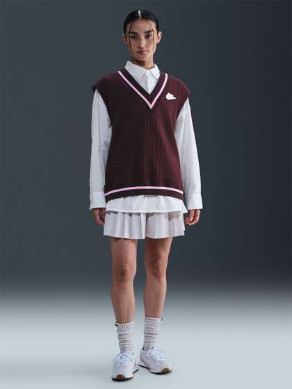 Nike Sportswear
                          Women's Waffle-Knit Vest Sweatshirt