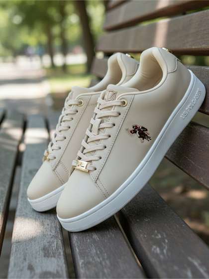 U.S. Polo Assn.
                          Women Rylee 3.0 Beige Sneakers Shoes
