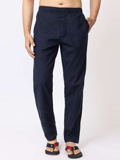 Amoldo Men Solid
                        Regular Fit Cotton Track Pants