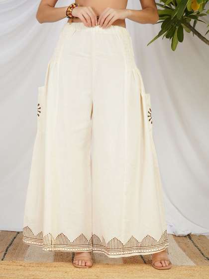 Boholyfe Women
                        Solstice Cotton Palazzos