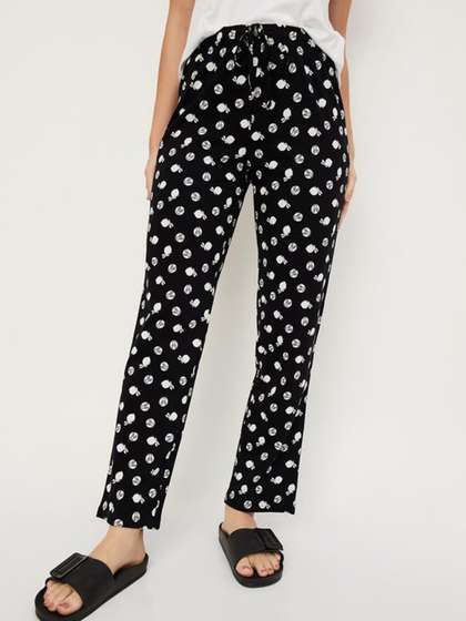 Realglimpse Women Printed Lounge Pants
