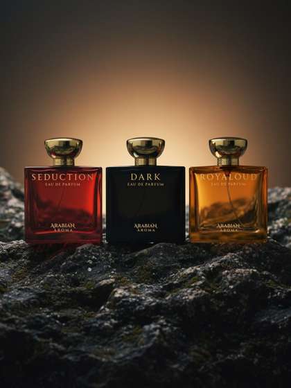 Arabian Aroma
                          Unisex Set Of 3 Seduction- Dark & Royal
                          Oud Eau De Parfum- 100 ml Each