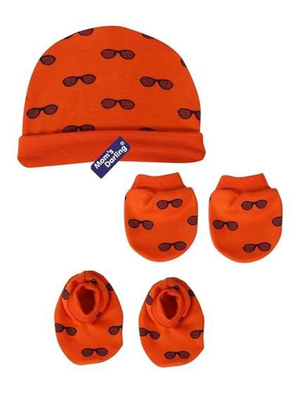 Mom's Darling
                    Kids-Unisex Multicoloured Cotton Caps