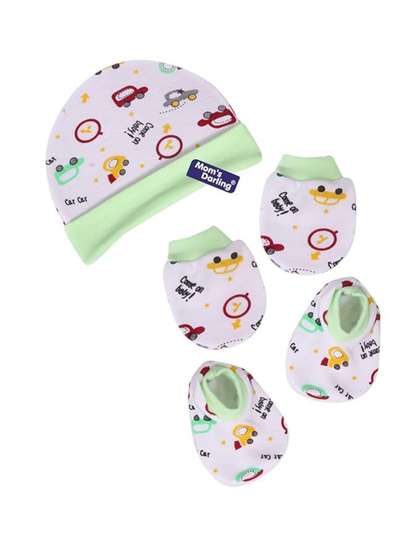 Mom's Darling Unisex
                    Kids Printed Beanie