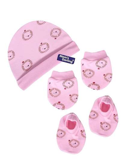 Mom's Darling
                    Kids-Unisex Multicoloured Cotton Caps