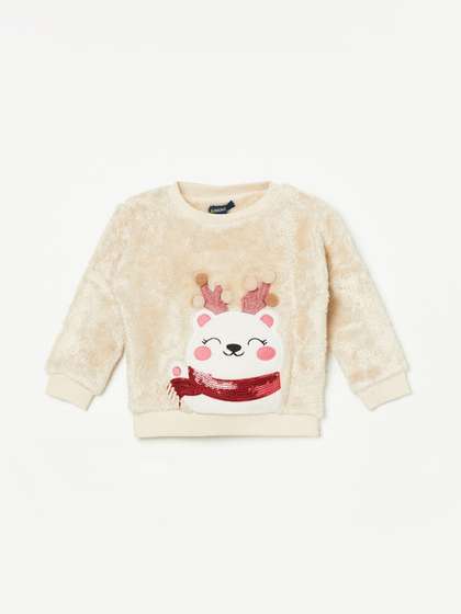 Juniors by Lifestyle
                    Girls Grapic Printed Full Sleeve Sweatshirt