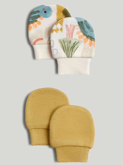 mothercare Boys Pack Of
                    2 Printed Mittens