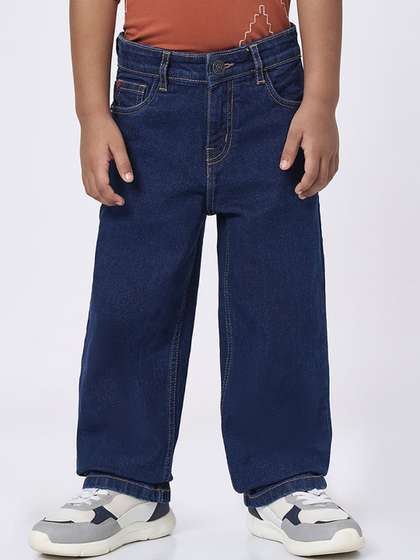 Ed-a-Mamma Boys Regular
                    Fit Mid-Rise Stretchable Jeans
