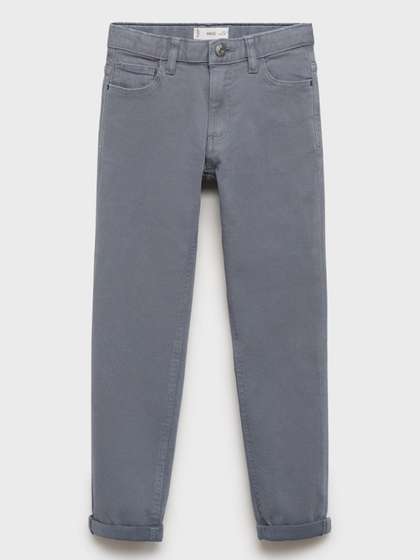 Mango Kids Boys
                      Straight Fit Mid-Rise Jeans