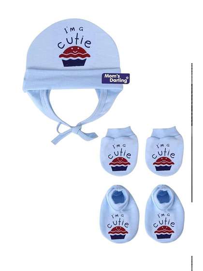 Mom's Darling
                      Kids-Unisex Multicoloured Cotton Caps