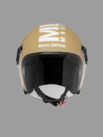 Royal Enfield Men
                      Graphic Printed Open Face ISI & DOT Helmets