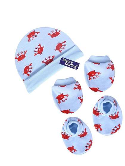 Mom's Darling
                    Kids-Unisex Multicoloured Cotton Caps