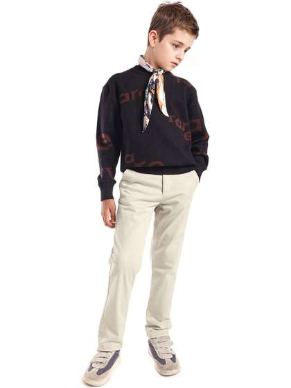 RARE ONES Boys Solid
                    Mid-Rise Trousers