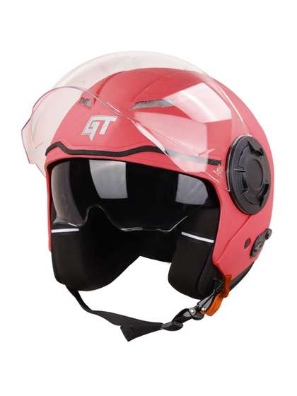 Steelbird SBH 31 GT Open
                    Face Scratch Resistant Motorbike Riding Open Face
                    Helmet