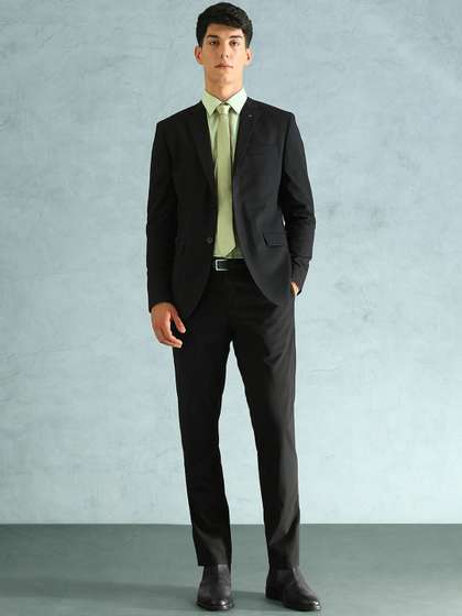 Arrow Tailored-Fit
                        Single-Breasted Two-Piece Suit