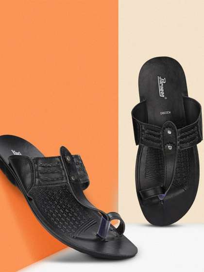 Paragon Men Sturdy
                    Construction Ethnic Comfort Sandals