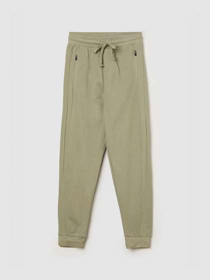 max Boys Pure Cotton
                      Mid-Rise Joggers