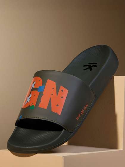 WROGN Men Printed
                    Sliders