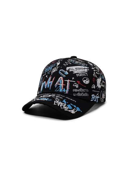 StyleCast x Revolte Men
                    Printed Cotton Baseball Cap