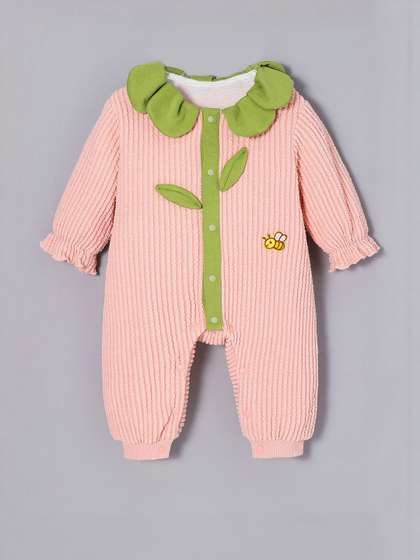 Hopscotch Women Flower
                    Petal Collar Bodysuit