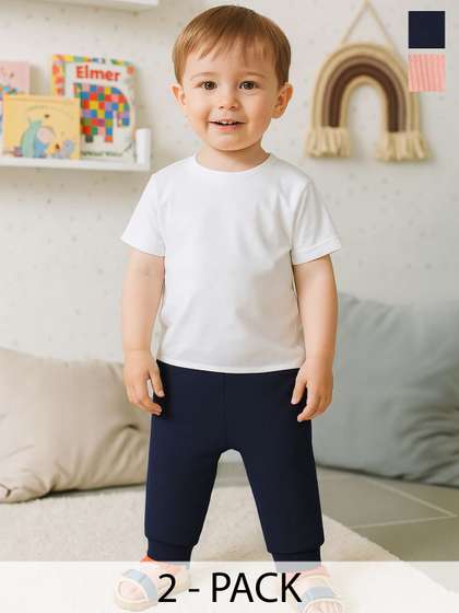 MINI KLUB Boys Pack Of 2
                    Regular Fit Trousers