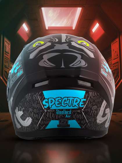 Steelbird SBA 21 DV
                    Genie Steel Full Face Motorbike Helmet