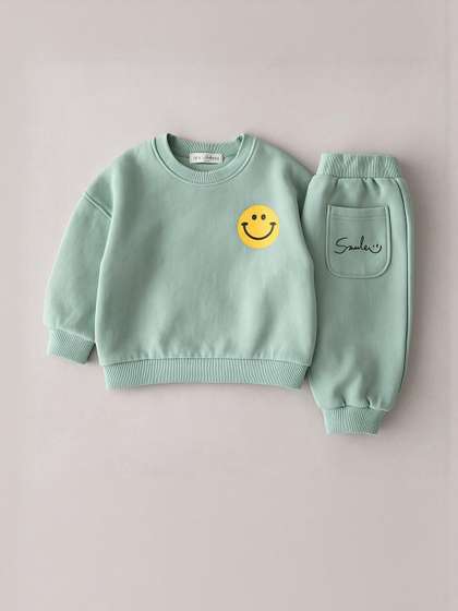 Lil.snuggles Unisex Kids
                    Smiley Clothing Set