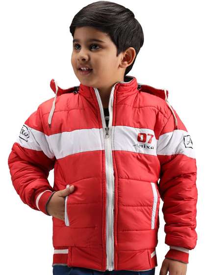 Anixa Boys
                      Colourblocked Winter Hooded Puffer Jacket