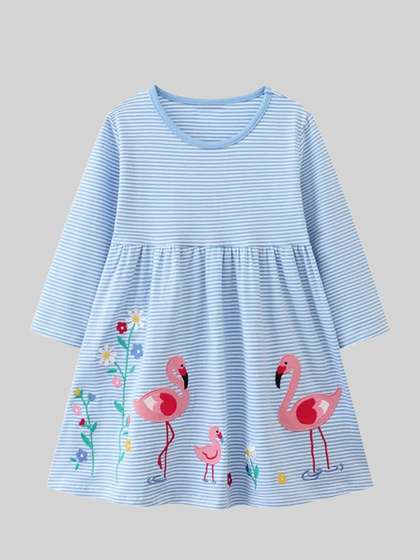 LULU & SKY Girls
                    Striped Nightdress