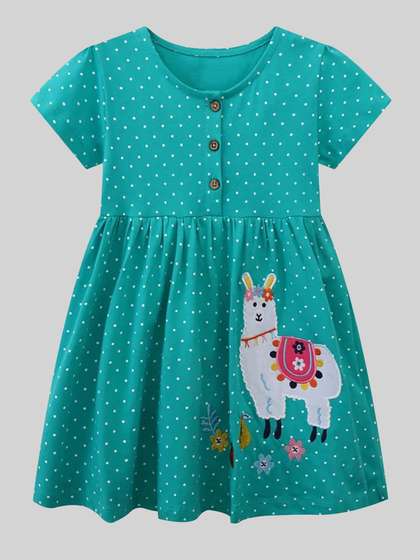 LULU & SKY Girls
                      Printed Nightdress